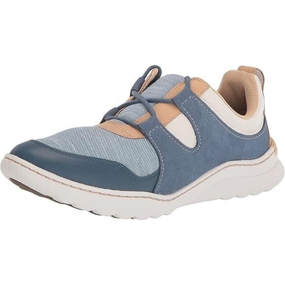 Clarks Women\'s Teagan Lace Casual Lifestyle Athletic Shoes, Multi Size 6.5M